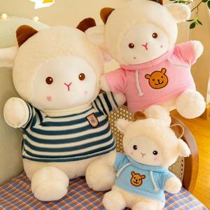 20cm 8 inch Lamb plushies búp bê bán buôn tùy chỉnh giveaway Quà tặng khuyến mãi giá rẻ đồ chơi sang trọng cừu Thú nhồi bông cho bé trai cô gái - Product Image 5