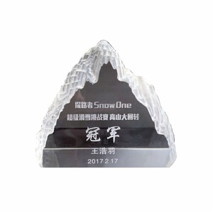 Хрустальные заготовки HBL для сублимации и 3D лазерной гравировки: ледяные вершины, фоторамки, трофеи для корпоративных подарков - Product Image 6
