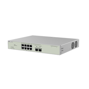 RG-NBS5300-8MG2XS-UP Commutateur Ethernet géré L2 L3 8 ports PoE avec liaison montante 10G SFP, montable en rack, pour réseaux d'entreprise, de vidéosurveillance et de campus - Product Image 1