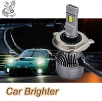 Éclairage R45 100W Luces H4 Ampoule de phare LED pour voiture H11 Lumière LED LED H4 H7 H11 Luz 9005 9006 50W H1 H3 9004 9007 Phare