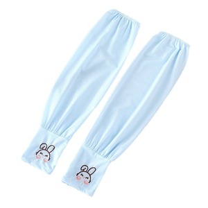 Manches de protection solaire pour femmes en soie glacée UPF50+, grande taille, pour l'été, protection UV, gants de conduite - Product Image 4
