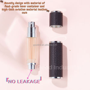 Atomizador de <span class=keywords><strong>Perfume</strong></span> Recargable Portátil de 5 ml, Diseño Moderno, Carcasa de Aleación de Aluminio con Tapa Magnética, para Viajes - Product Image 6