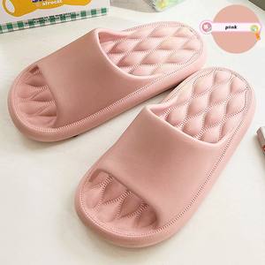 Pantofole da massaggio a forma di diamante <span class=keywords><strong>EVA</strong></span> a forma di diamante medio scarpe da bagno pantofole da donna piatte all'aperto - Product Image 5