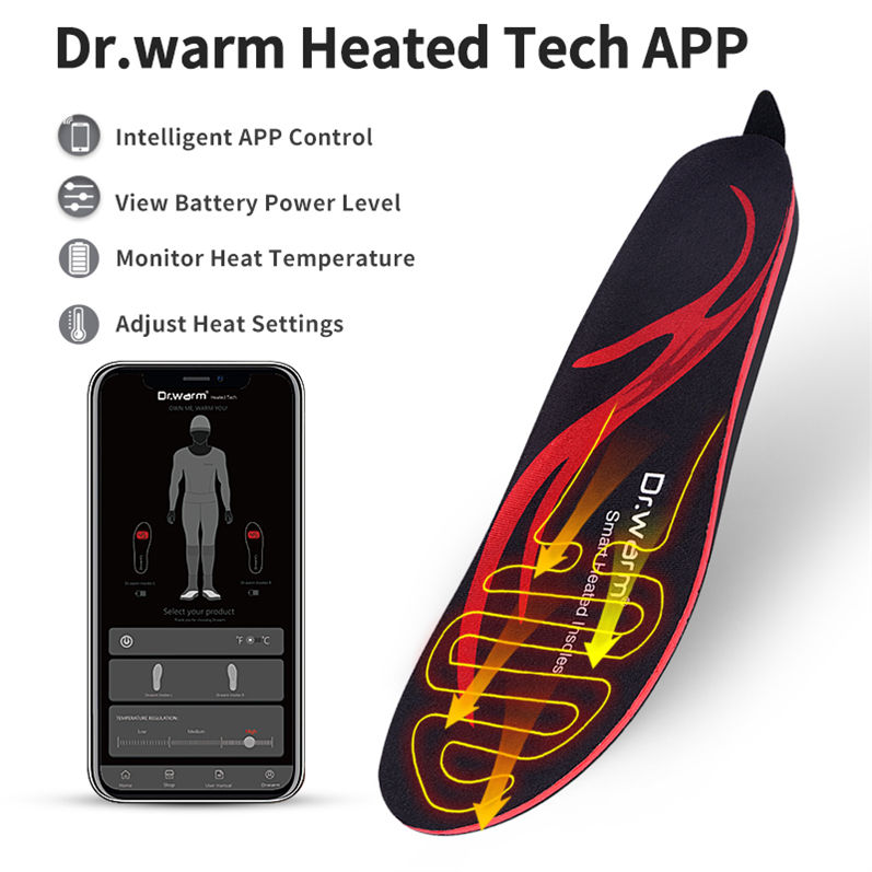Heated insoles