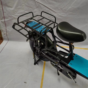 Minako 16 Inch Chất Béo Lốp Giao Hàng Xe Đạp Điện Phạm Vi lên đến 100Km Hai Bánh Xe Giao Hàng Xe Đạp Điện Hoàn Chỉnh Kit - Product Image 6