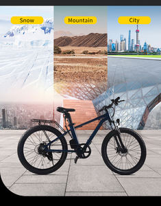 Vélo électrique de montagne 26 pouces 250W 36V Batterie au lithium Moteur de moyeu arrière Cadre en alliage d'aluminium 7 vitesses avec service en ligne en gros - Product Image 2