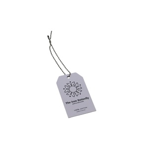 <span class=keywords><strong>Etichette</strong></span> e Cartellini Personalizzati in Cartoncino 90x50mm 400gsm Verde Opaco Laminato alla Moda per Medicina, Affari e Shopping - Product Image 2