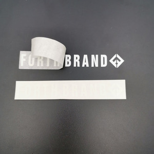 Pegatina de letras de transferencia troquelada de <span class=keywords><strong>vinilo</strong></span> blanco personalizado con fondo claro para contenedor de envío, tienda, ventana, <span class=keywords><strong>furgoneta</strong></span>, camión, Coche - Product Image 6
