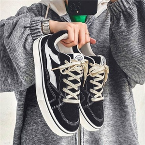 Chaussures en toile à lacets/à enfiler imprimé animal pour hommes, nouveau style 2025, printemps été automne hiver, style scolaire adolescent Instagram - Product Image 4