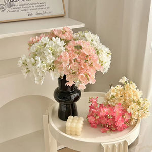 Ramo de Flores Artificiales de Jazmín, Estilo Fresco, Arreglo de Flores Falsas para Decoración del Hogar, Sala de Estar, Mesa de Comedor, Accesorios para Fotografía - Product Image 3