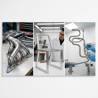 Máquina de Doblado de Tubos CNC Totalmente Automática, Accionada por Servomotor, para Marcos de Muebles