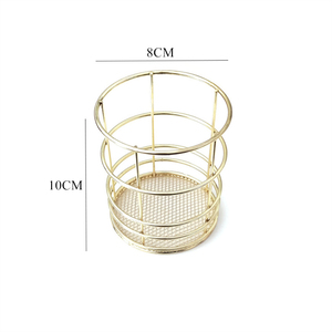 1 porte-stylo gobelet or <span class=keywords><strong>Rose</strong></span>, sac pour le <span class=keywords><strong>bureau</strong></span> et la maison, organisateurs ronds, Mini pinceaux <span class=keywords><strong>de</strong></span> maquillage, rangement propre, <span class=keywords><strong>bureau</strong></span> - Product Image 6