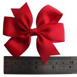 Ganchos para el pelo con moño de 3,5 pulgadas, accesorios de Boutique, cinta de grogrén, horquilla de lazo para niña y bebé - Product Image 4