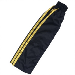 Pantalones de Kick Boxing de Seda Satinada para Adultos, Unisex, con Paneles Laterales, de Alta Calidad, Hechos a Medida, para MMA y Artes Marciales, al Mejor Precio - Product Image 3