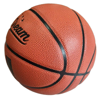 Paquet de logo personnalisé de haute qualité Taille officielle 7 cuir PU absorbant l'humidité basket-ball laminé en cuir pour l'entraînement