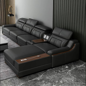 Bộ ghế <span class=keywords><strong>sofa</strong></span> góc hiện đại cao cấp, bọc vải, 7 chỗ ngồi, dành cho phòng khách - Product Image 2