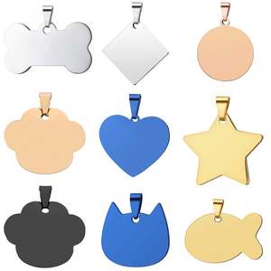 Placa de Identificación Personalizada para Perro, de Acero Inoxidable, Portátil y Duradera, con Grabado y Logotipo Personalizado, Color Personalizado - Product Image 3