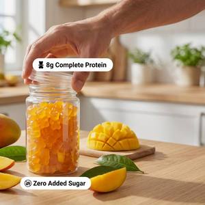 Gomitas de Proteína de Suero Transparentes de Marca Personalizada para Apoyo Post-Entrenamiento, Fábrica de Suplementos - Product Image 5