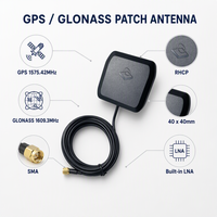 Antenne GPS active à gain élevé, antenne GNSS externe intelligente pour la navigation automobile et la gestion de flotte
