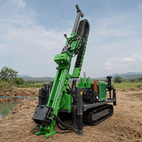 Foreuse de carottage portable à moteur diesel, 1000 m de profondeur, avec système entièrement hydraulique pour un forage rapide de minerai