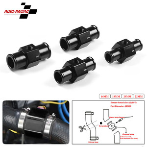 Auso-Racing <b>Water</b> Temperature <b>Sensor</b> Connector 16-22mm Aluminum Alloy Tee Pipe Adapter for Car Modification - Product Image 1
