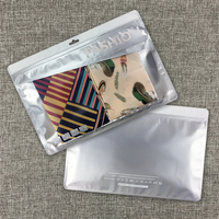 Sac en plastique laminé transparent sur mesure pour chaussettes et sous-vêtements