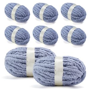 Hilo de Chenilla Grueso de 250g, 100% Poliéster, 2CM, en Oferta, para Tejer a Mano - Product Image 4