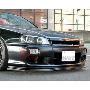 Lèvre avant en fibre de carbone <span class=keywords><strong>GTT</strong></span> R34 pour Nissan R34 <span class=keywords><strong>GTT</strong></span> 1998-2002 - Product Image 2