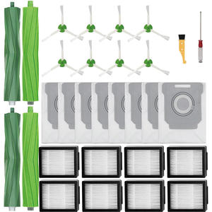 Fit IRobots Roombas I7/<span class=keywords><strong>I3</strong></span>/I4/E5/E6/E7 <span class=keywords><strong>aspiradora</strong></span> Hepa filtro Robot cepillo lateral bolsas de <span class=keywords><strong>aspiradora</strong></span> conjunto piezas de <span class=keywords><strong>aspiradora</strong></span> - Product Image 6