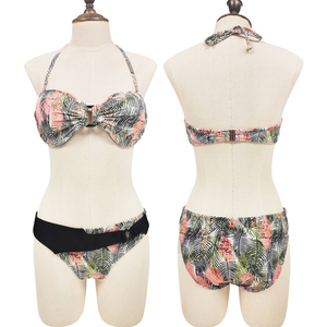 Bikini a fascia Copa <span class=keywords><strong>Con</strong></span> Aros Flores Bikini Para Mujer <span class=keywords><strong>Con</strong></span> <span class=keywords><strong>Top</strong></span> Bandeau <span class=keywords><strong>Con</strong></span> Copa <span class=keywords><strong>Con</strong></span> Aros, Y Tirantes scompigli. - Product Image 1
