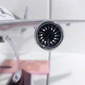 Modelo de Avión de Resina <span class=keywords><strong>Airbus</strong></span> <span class=keywords><strong>A350</strong></span> XWB de 47 cm 1/142 Prototype Airlines con Alas Fijas y Soporte de Exhibición - Product Image 5