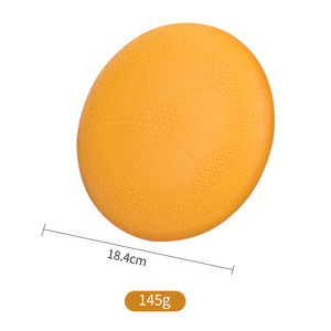 Disco volante interattivo multicolore per cani da addestramento all'aperto giocattolo naturale per cani Flyer per cani giocattoli da masticare - Product Image 6