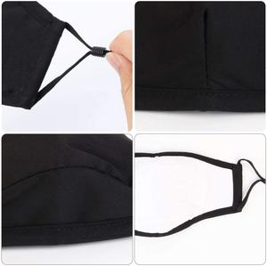UNIQUE GYM WEAR Bandana en coton de haute qualité, sur mesure, à 3 couches, avec sangles réglables, lavable, réutilisable, écologique, anti-poussière - Product Image 5