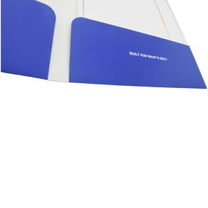 Porte-documents professionnel bleu marine mat, durable et hautement recommandé, amélioré, pour les rapports financiers de haut niveau - Product Image 4