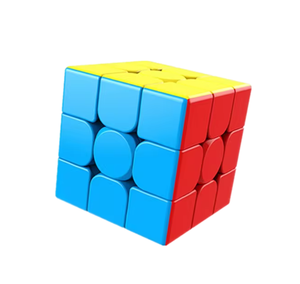 3x3 Cube Mofangjiaoshi meilong Moyu 3x3 <span class=keywords><strong>Magic</strong></span> Cube Stickerless 3x3 tốc độ khối câu đố đồ chơi cho trẻ em giáo dục - Product Image 1