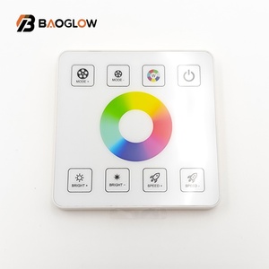 Stock Available Wholesale 8keys Wireless Strip Light Smart <b>Led</b> Light Strip Luminous Touch Cob Smd5050 <b>Controller</b> Remote for 12v - Product Image 5