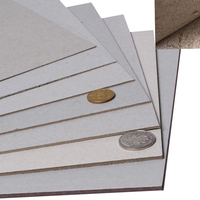 Feuilles de carton recyclé, papier gris spécial, carton de paille