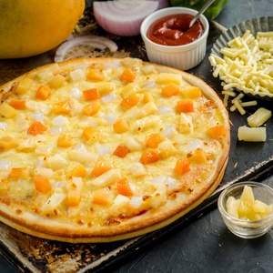 Vente en gros de pizzas halal Meichen multi-saveurs de 7 pouces, surgelées, en boîte entière, prêtes à réchauffer et à manger, avec fromage, produit semi-fini - Product Image 2