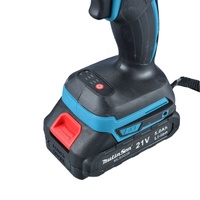 Llave de Impacto Eléctrica Inalámbrica Mulinsen sin Escobillas de 1/2 Pulgada Compatible con Batería de 21V
