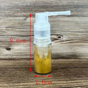 Bouteille de poudre scintillante <span class=keywords><strong>comestible</strong></span> 5g pour la décoration de gâteaux, de fondants et de macarons, outils pour la pâtisserie et les arts culinaires - Product Image 5