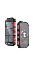 20000Mah multi-usages Portable puissant chargeur solaire batterie externe pour téléphone portable lampe de poche LED batterie externe