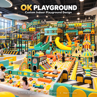 Équipement d'amusement intérieur personnalisé sur le thème de la galaxie, aire de jeux pour enfants multi-zones, centre commercial clé en main pour centre commercial FEC
