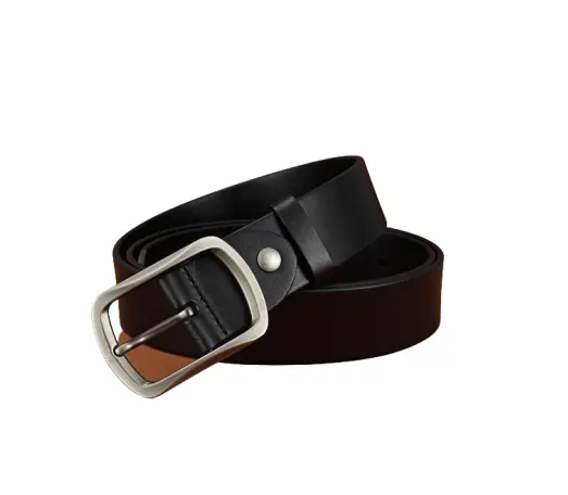 Wholesale Fashion Genuine Leather Belt Hot Sale Genuine Leather Belt Men Pin Buckle Belt