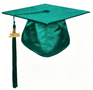 Chapeau <span class=keywords><strong>de</strong></span> graduation personnalisé OEM brillant avec pompon, 100 % polyester, unisexe, diverses couleurs, chapeau académique carré pour lycée - Product Image 2