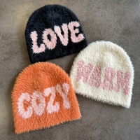 Bonnets d'hiver chauds sans revers, bonnets tricotés réversibles pour hommes et femmes, fabrication sur mesure de casquettes Skully