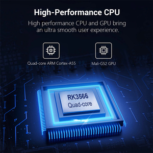 Tanix <span class=keywords><strong>TX66</strong></span> טלוויזיה תיבת אנדרואיד 11 Rockchip RK3566 8K 4GB RAM DDR4 32GB ROM WiFi6 4K מדיה נגן אנדרואיד תיבת עבור שילוט דיגיטלי - Product Image 4