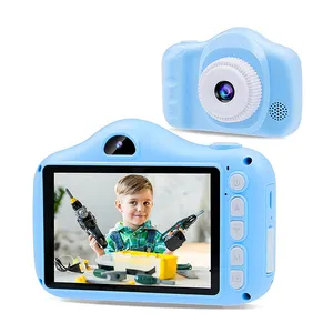 2021 أحدث 3.5 بوصة شاشة كبيرة المزدوج كاميرات الاطفال كاميرا رقمية 1080P فيديو طفل الأطفال كاميرا