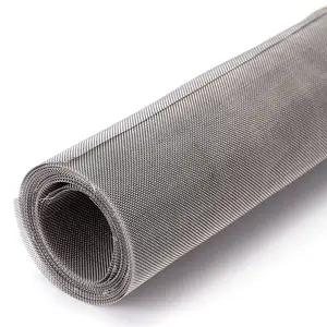 Factory Price 100 200 300 Micron Pure Nickel Wire Mesh 205 Nickel Wire Mesh Screen