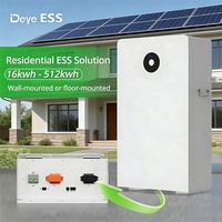 Batteries lithium-ion Deye RW F16 basse tension 51,2 V 314 Ah, montage mural, stockage d'énergie solaire