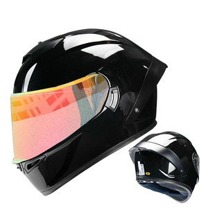 Oem ODM nhà máy bán hàng trực tiếp ABS đầy đủ mặt xe máy Mũ bảo hiểm CE Dot xe máy Mũ bảo hiểm cho tất cả các mùa - Product Image 3